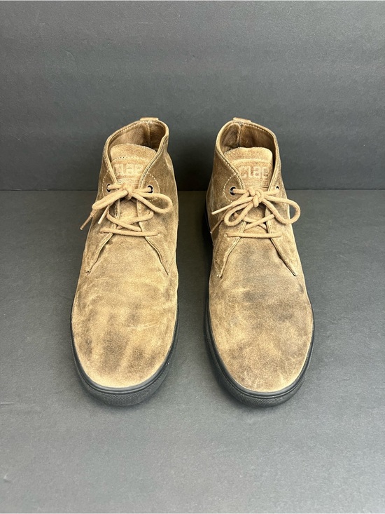 Vintage CLAE Men’s Suede  Chelsea Boots 11 Brown Lace Up Casual Office Wear Shoe main image 9